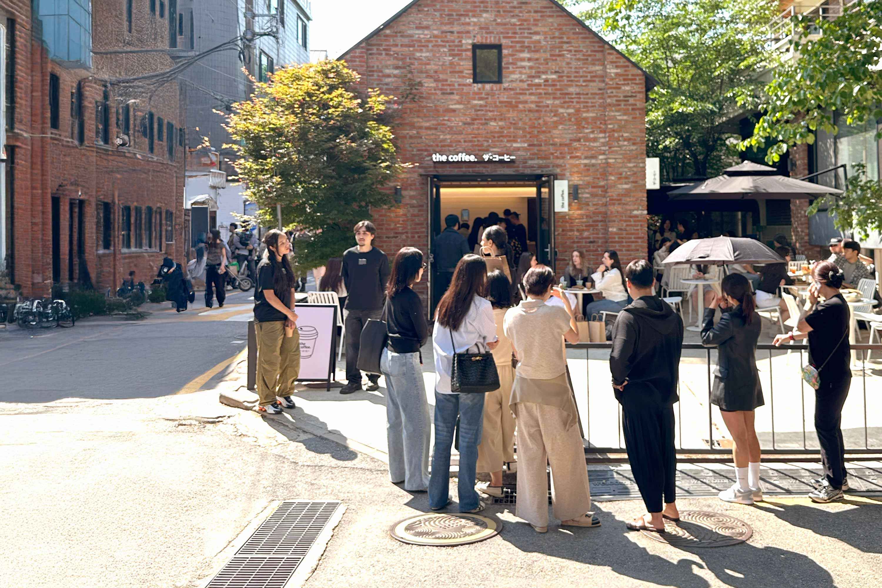 Loja The Coffee em Seongsu, Seul, Coreia do Sul