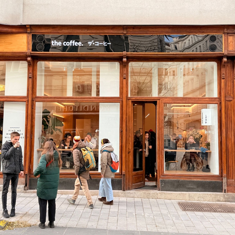 Loja The Coffee em Viena, Áustria